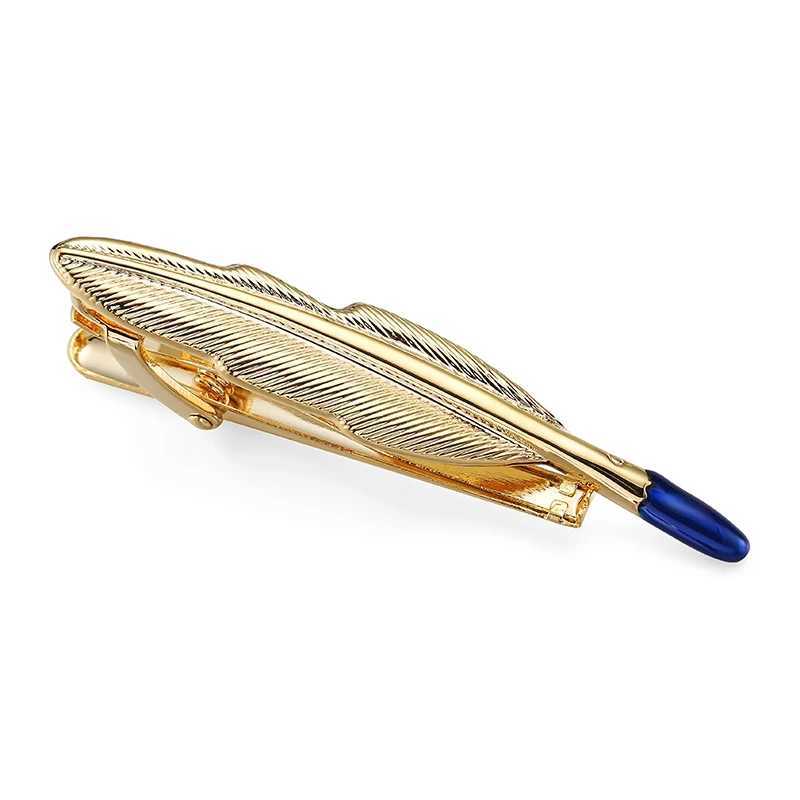 High quality music crystal saxophone AK machine gun tie clip fashionable mens tie accessory design buckle anchor tie clip W240914