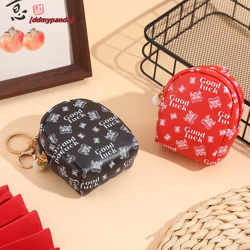 Zero wallet women's mini premium style, compact and convenient to carry with you, Chinese style headphones, key storage, small bag that can be hu