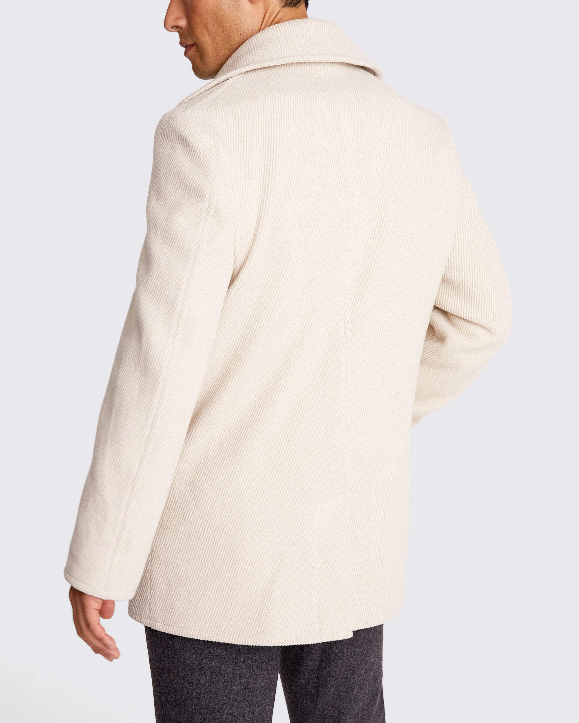 Casual Men's Wool Blend Coat Notched Lapel Tailored Jacket Blazer Coat Autumn Winter Harringbone Plus Size Windbreaker Custom Made