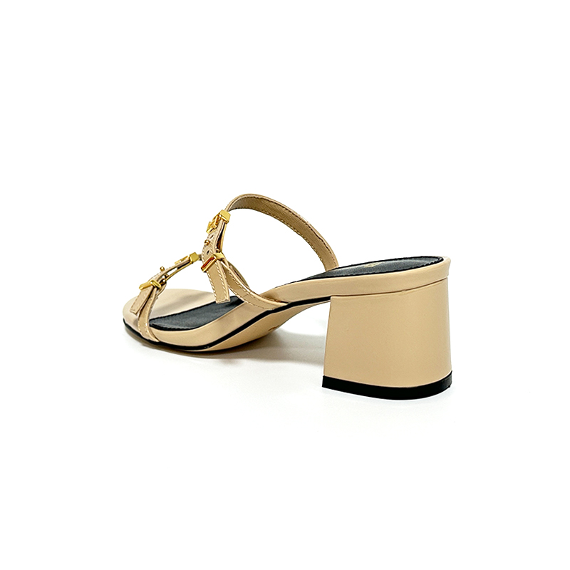 designer slippers heels for women sexy slipper luxury sandals genuine leather slides dressy indoor outdoor shoes size