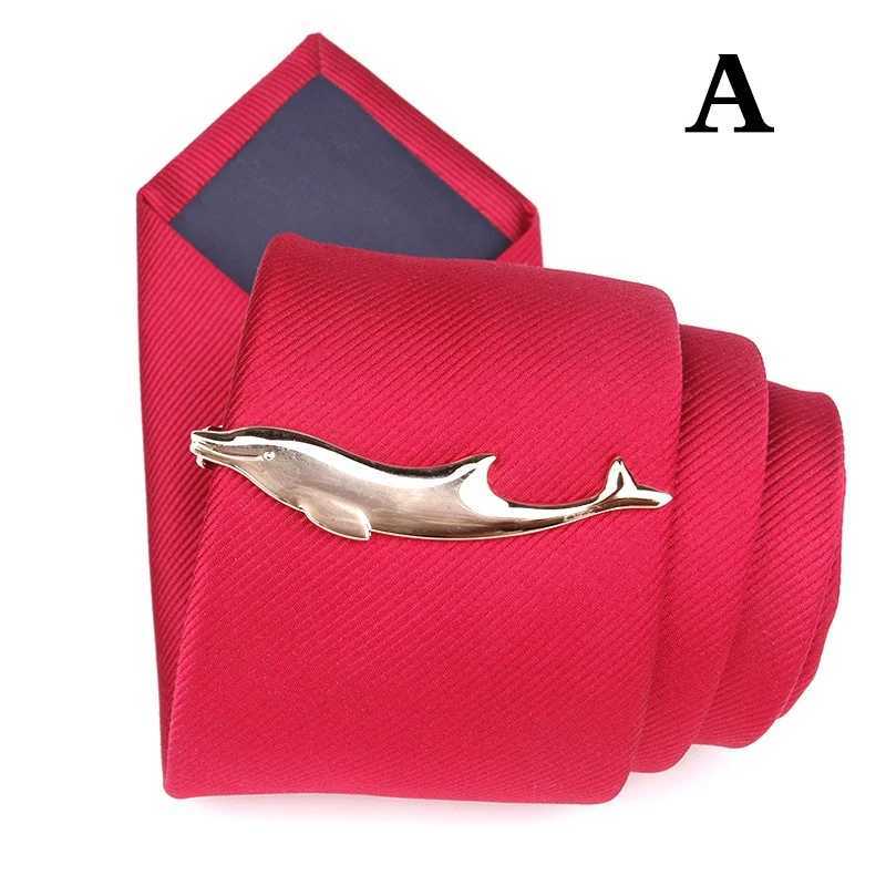 1 mens fashion necklace clip set jewelry metal tie buckle tie clip gift bar wedding boat dolphin airplane tablet shape W240914