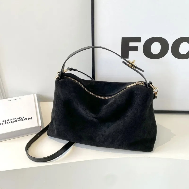 Zipper Solid Color High Capacity PU Shoulder Bag Selling Womens Simple Fashion Handbag Bolsas Femininas Bolsa 240913