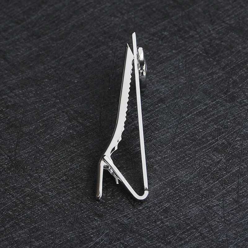 High quality European and American simple version mens zinc alloy tie clip used for casual day shirt collar accessories W240914