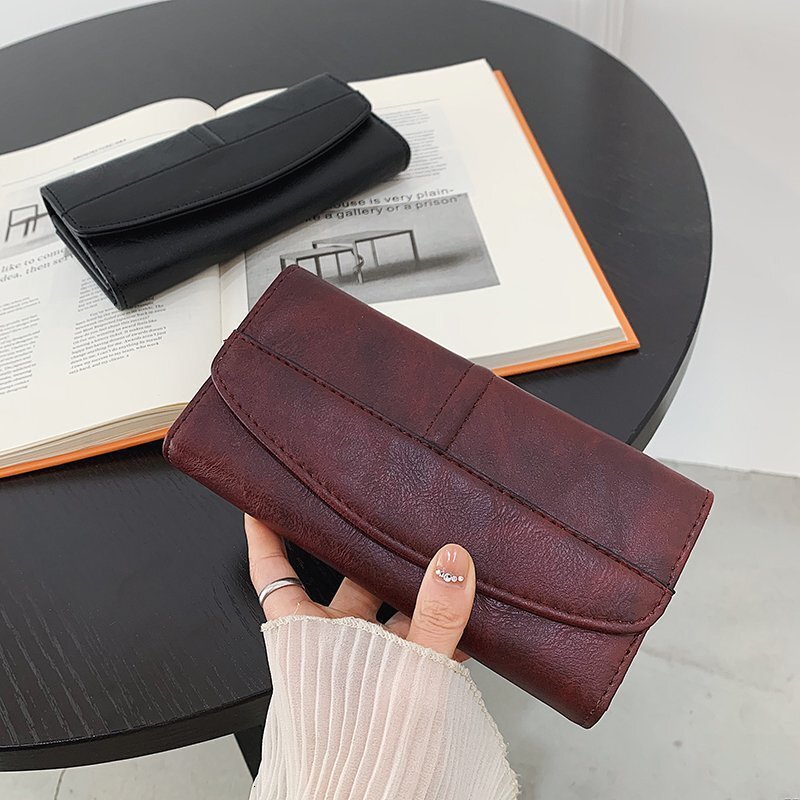 Women's Wallet Long 2024 New Unique Design Large Capacity Multi Card Fashion Handheld Bag for Women