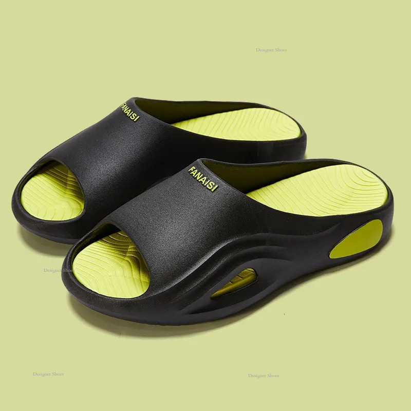 Fashion Summer GAI Slippers Home Non-Slip Breathable Bathroom Red Black Slippers For Women Eur36-40