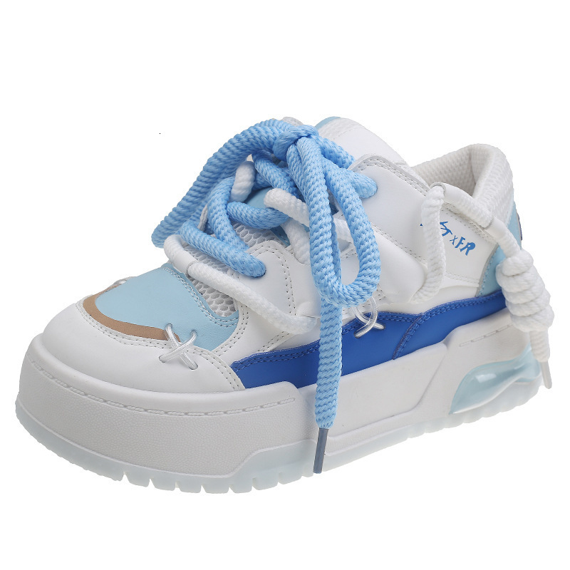 Wide Sole Chunky Sneakers Design Bread Women Platform Comfortable Fashion Sports Shoes Woman atillas De Mujer