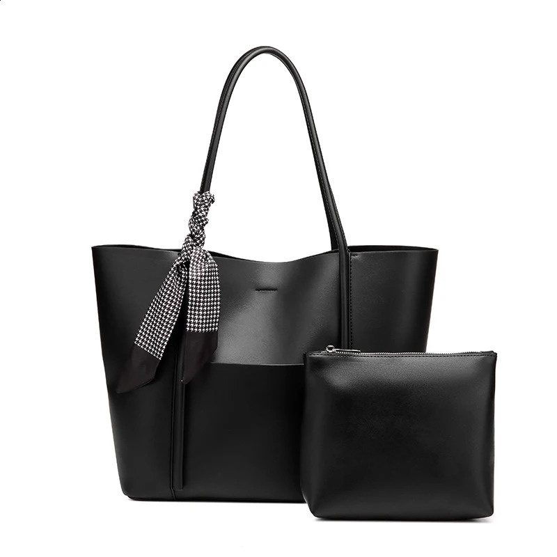 JIOMAY Classic Large Capacity Tote Handbag hot for Women - Retro PU Leather Shoulder Bag with Inner Pocket