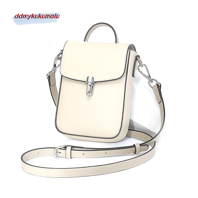 Genuine leather 2024 new mini women's summer high-end feeling fashion versatile crossbody cowhide phone small bag H7.19#68 ddmykukumalu