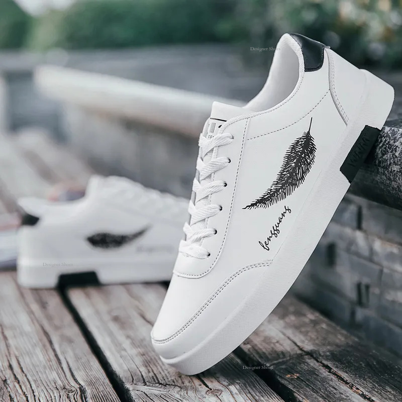 Board New Casual Trendy Wear-Resistant Men's Small White Daily Sports Shoes For Students GAI SR