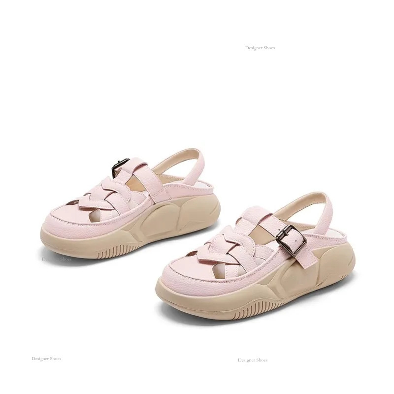 Fashion Plush GAI Slipper Women Outside Summer Comfort White Couples Thick-Soled Non-Slip Slippers Size36-40 s