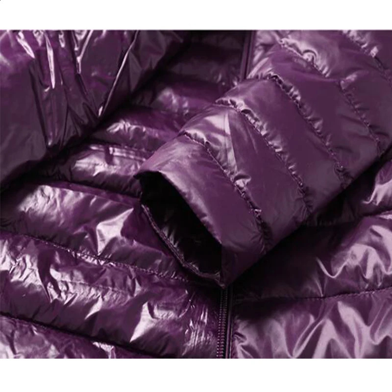 SEDUTMO Winter Women Down Jackets Ultra Light Duck Down Coat Long Puffer Jacket Slim Black Parkas ED037 240909