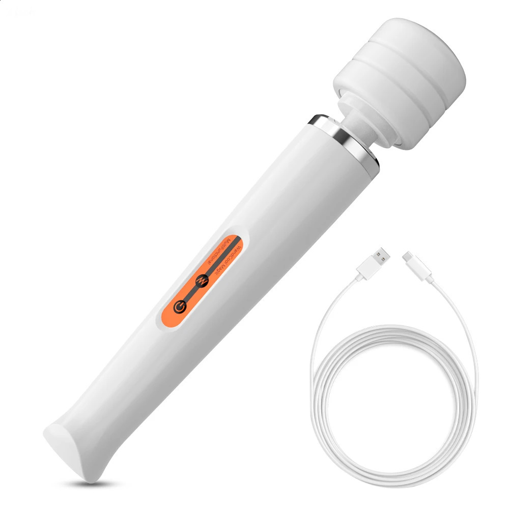 10 speed powerful AV wand vibrator female Gspot Nipple massager clitoral stimulator plugin electric sex toy 240914