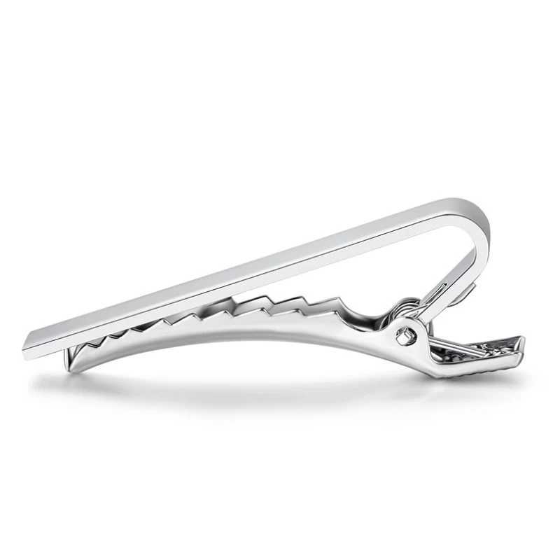 Mens Tie Clip Metal Copper Simple Bar Buckle Practical Necklace Accessories Fashionable Mens Classic Tie Clip Pin Jewelry W240914