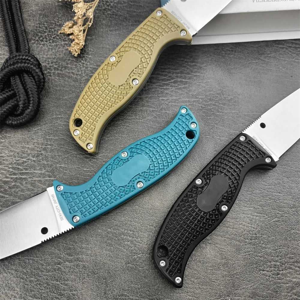 C39 Tactical Military Fixed Knife D2 Blade Nylon Fiber Handles Outdoor Hunting Utility Knife Portable Self-defense EDC Tools Y240914