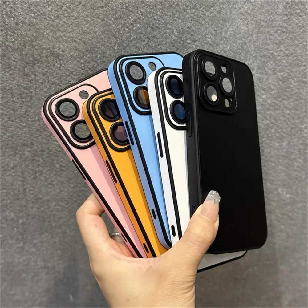 Double color PU Leather Luxury Case for IPhone 15 14 13 12 Pro Max Cover for Iphone 14 11 16 Pro Max Slim 15promax 16plus Case M240914