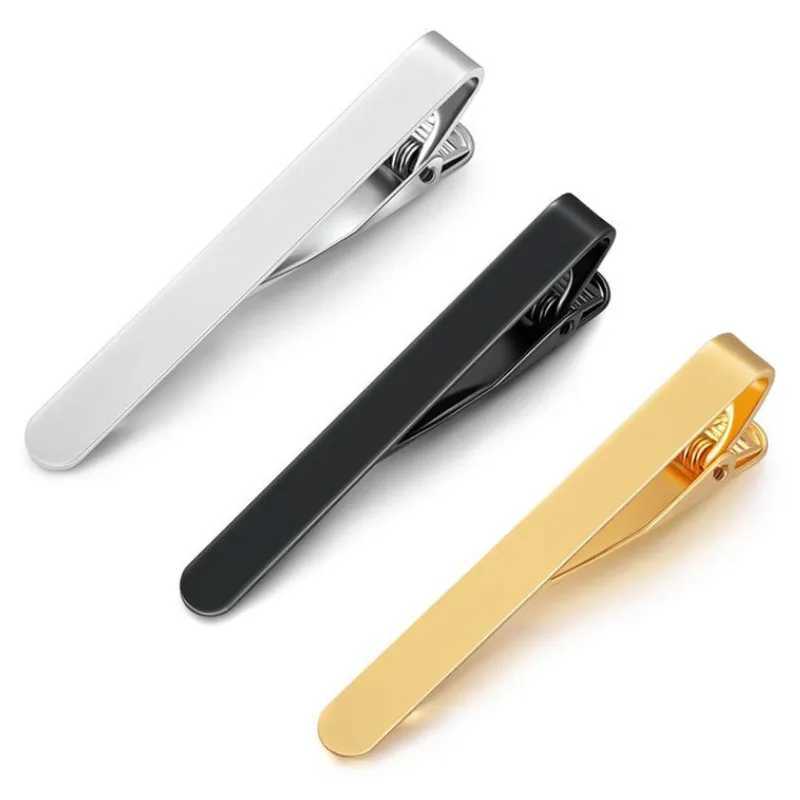 Mens Tie Clip Metal Copper Simple Bar Buckle Practical Necklace Accessories Fashionable Mens Classic Tie Clip Pin Jewelry W240914