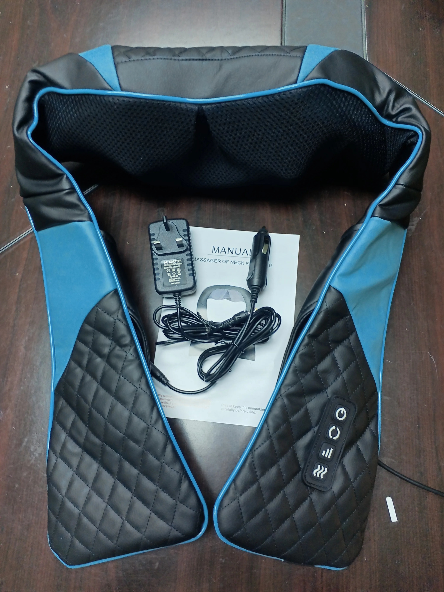 Electric selling massage pillow product deep tissue 4D kneading massage neck stretching massager pain relieving finger massager 240914