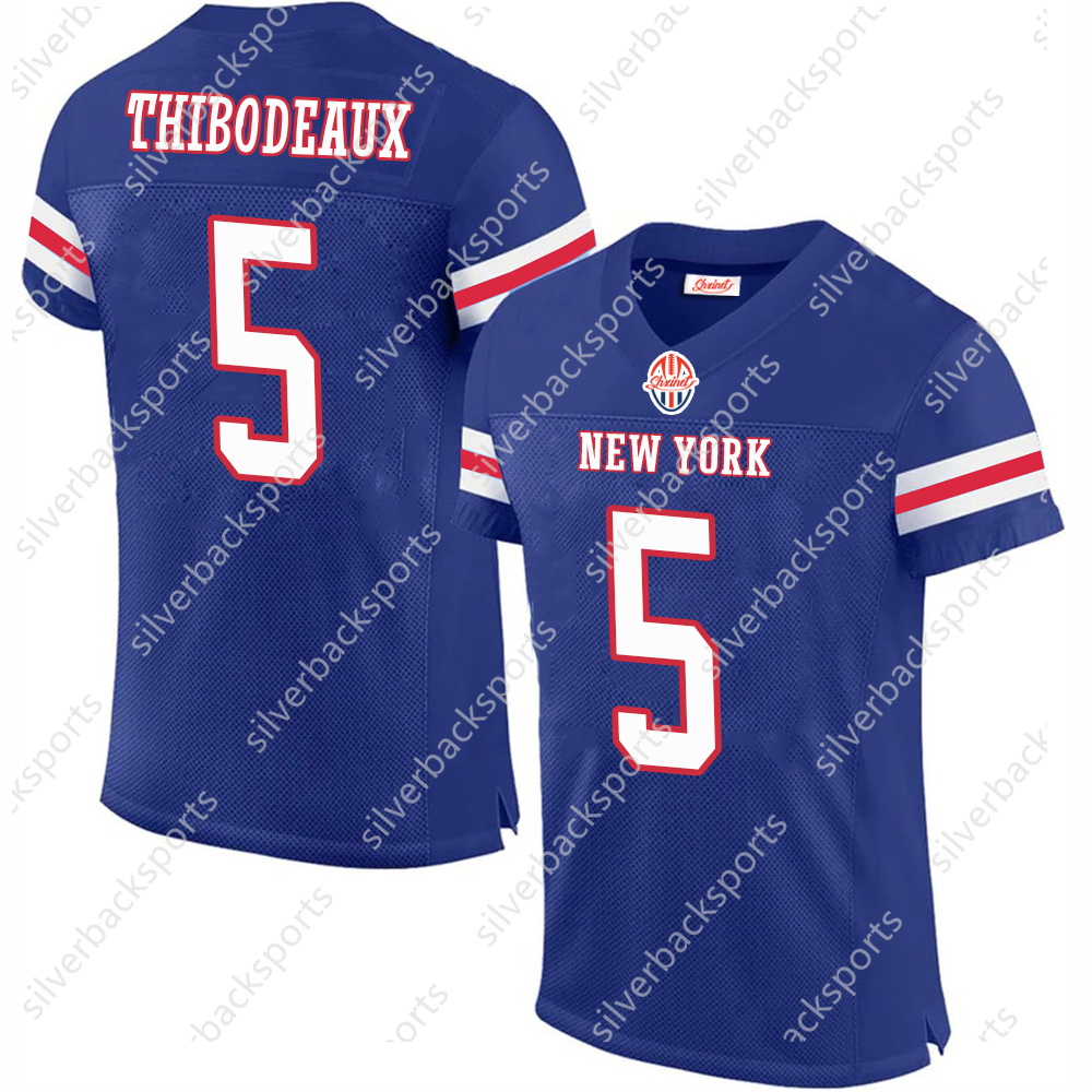 0 Brian Burns Kayvon Thibodeaux Football Jersey DeVito Daniel Malik Nabers Jones Dexter Lawrence II Taylor Deonte Banks Ja Hyatt Devin Singletary Eli 