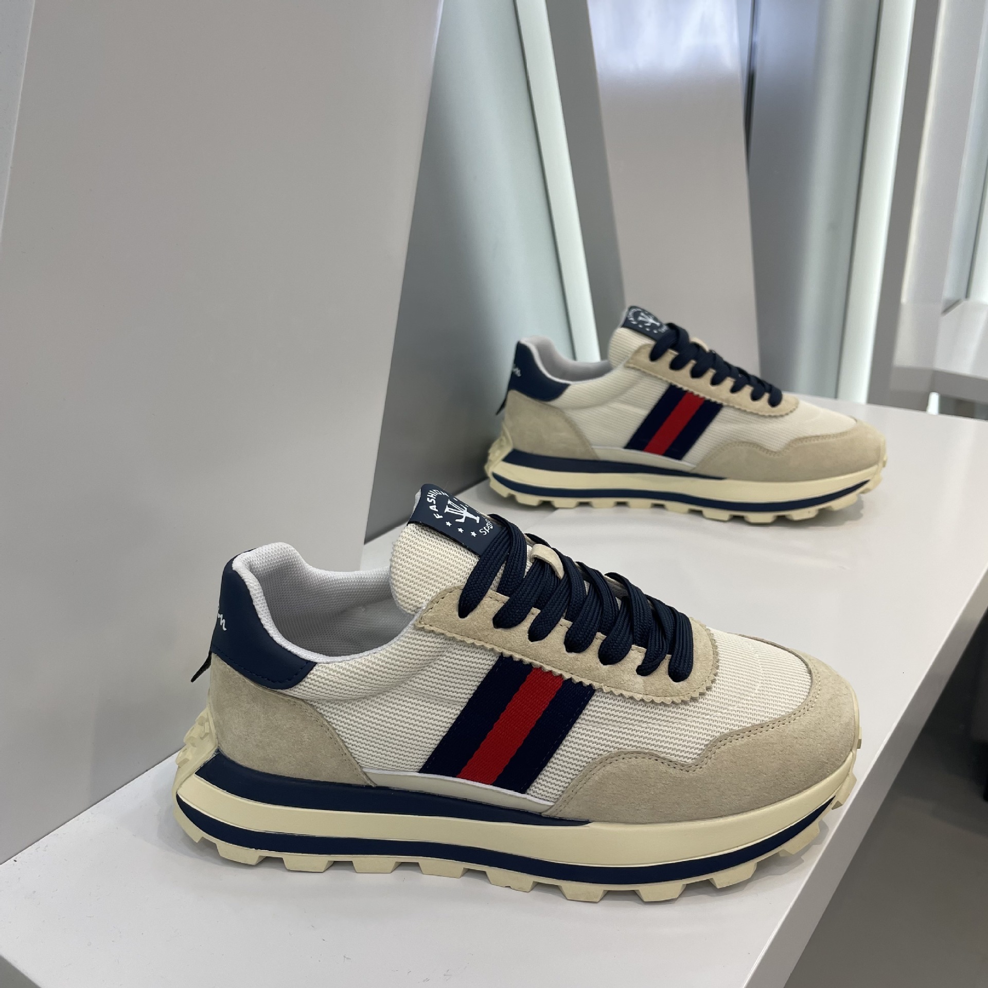 Ddmybear Autumn Low Cut Comfortable Sports Casual Soft Sole Fashion Korean Version Tie Up Versatile Internet Celebrity Same Style Chinese Brand Shoes 