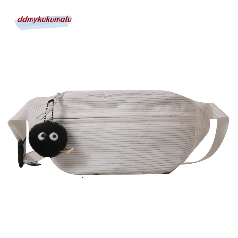 High end for women, 2023 new fashionable autumn and winter crossbody corduroy women's niche chest bag, waist bag H7.20#11 ddmykukumalu