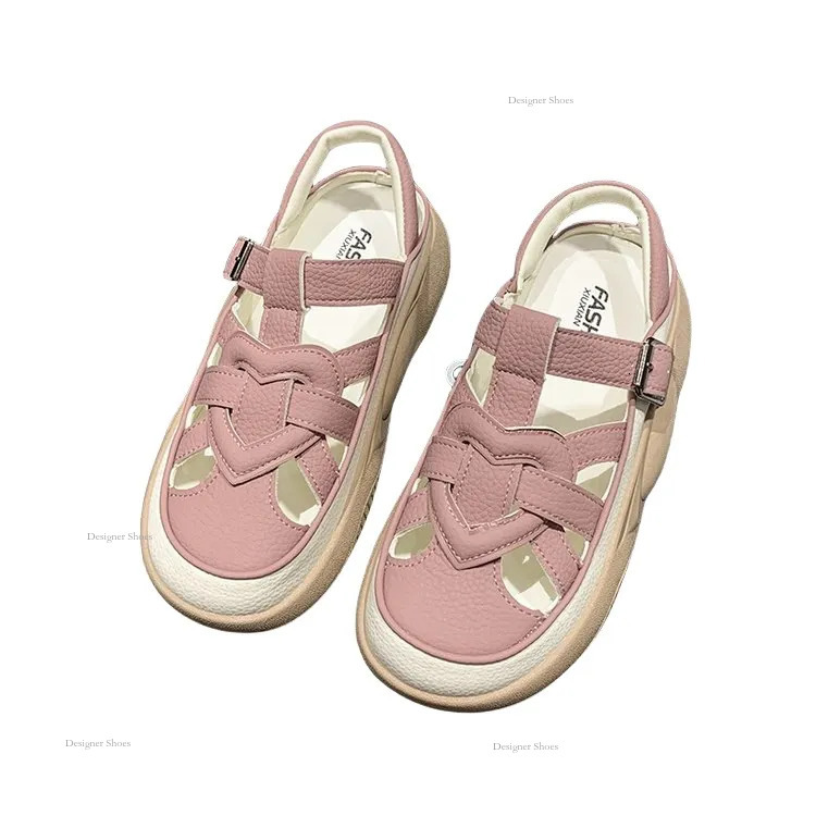 Fashion Plush GAI Slipper Women Outside Summer Comfort White Couples Thick-Soled Non-Slip Slippers Size36-40 s