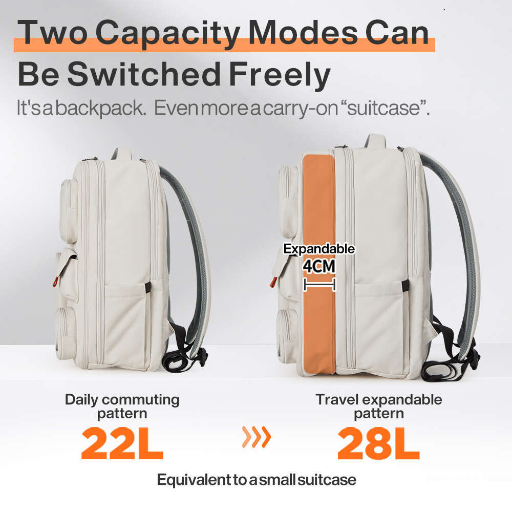 Mixi New Patent Design Multifunctional Travel Backpack Bag Unisex Waterproof 18 Inch M5015