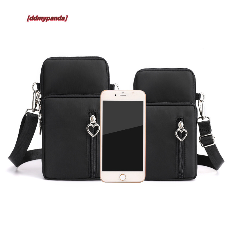 Mobile women's crossbody 2024 new Korean version versatile mini bag, mobile phone bag with hanging neck, zero wallet, vertical #9 ddmypanda