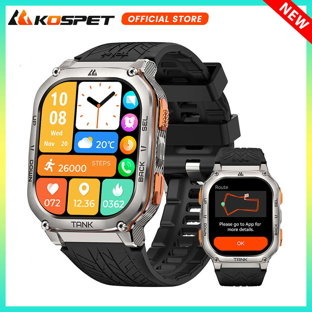 M3 M3 Ultra GPS Smart Watches For Men Smartwatch 480mAh Imperproofing Digital Fiess AMOLED AOD Bluetooth Watch