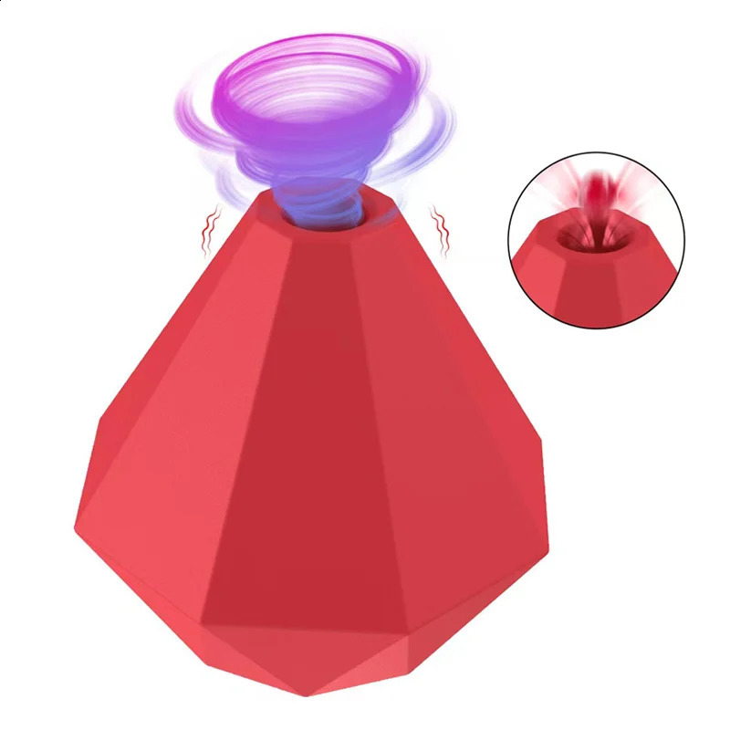 Clit suction vibrator gypsum shaped strong tongue licking Clitoris Nipples stimulator vacuum cup massager female sex toy 240914