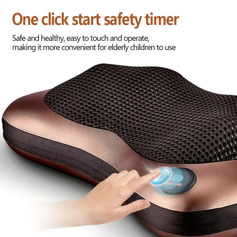 Massage Pillow Relaxation Electric Massage Shoulder and Neck Massager 240914