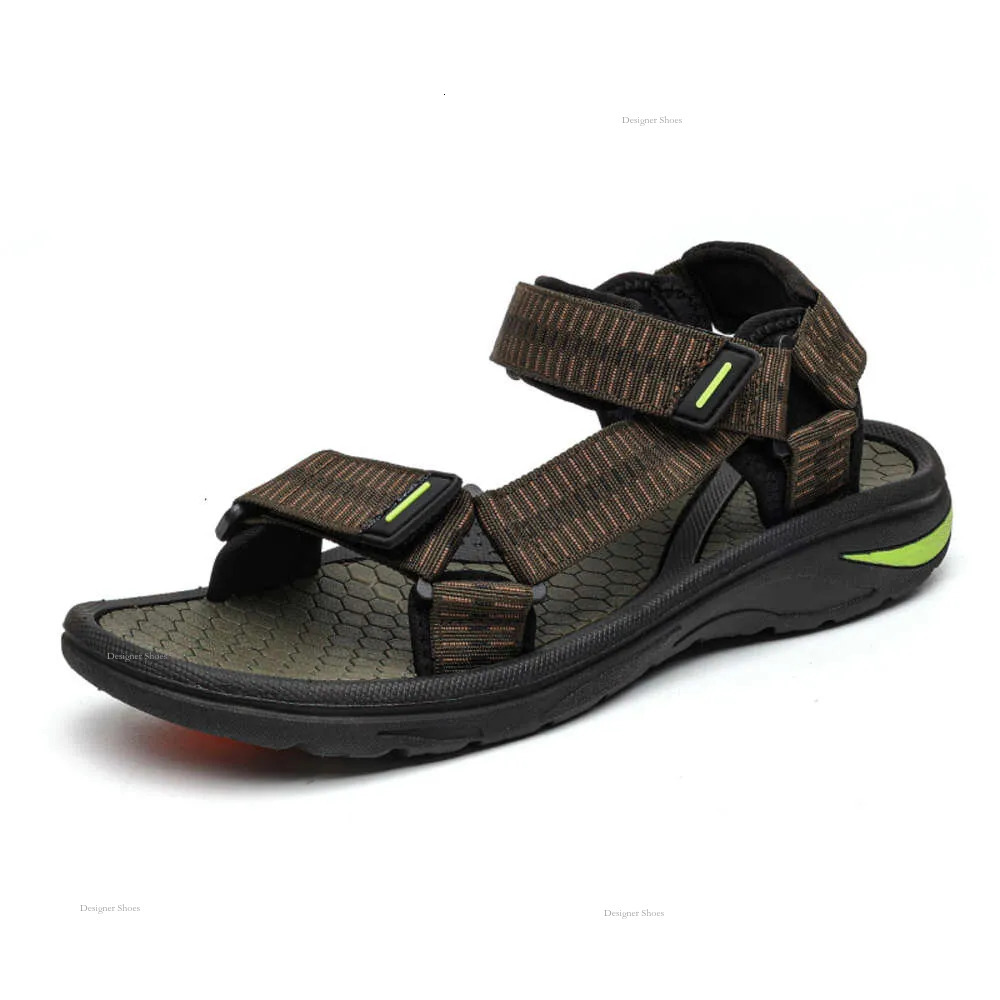 Summer Comfortable 2024 And Breathable Roman Shoes Anti-Slip Men's Slippers Outdoor Lightweight Beach Sandals