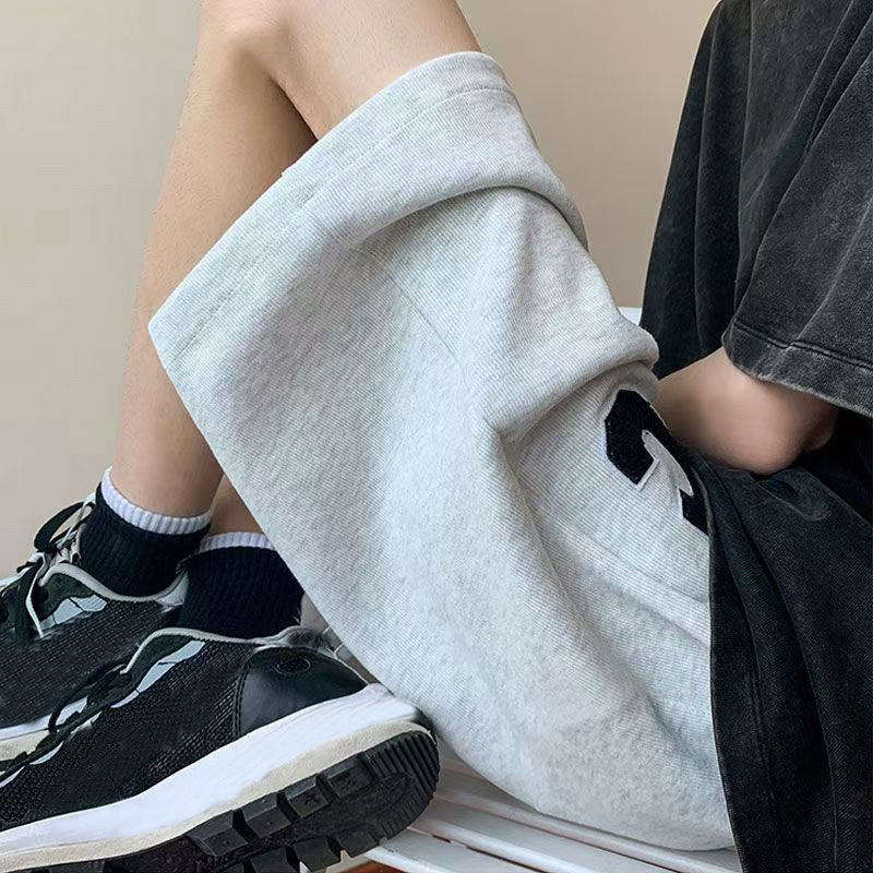 Designer shorts, men's and women's summer, American, retro, casual pants, trend brand loose plus size sports pants, versatile.