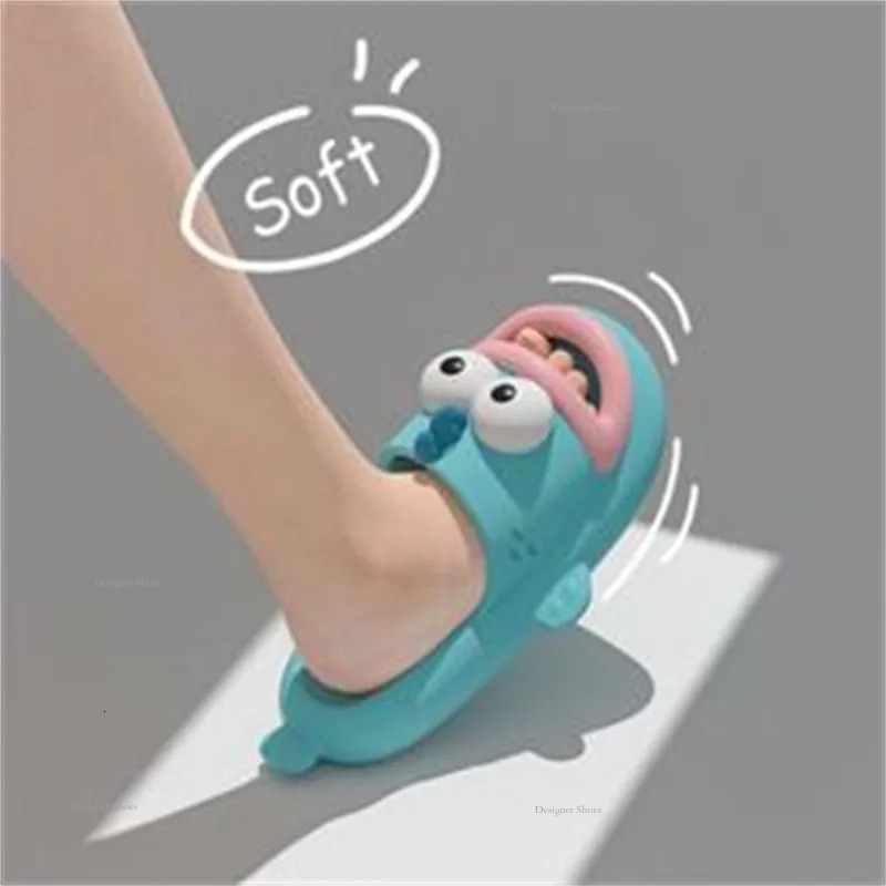 Summer Slippers For Outwear For Women EVA Breathable Cool Slippers For Home And Home Use With A Feet Stepping Feeling And Anti Slip Slippers nti
