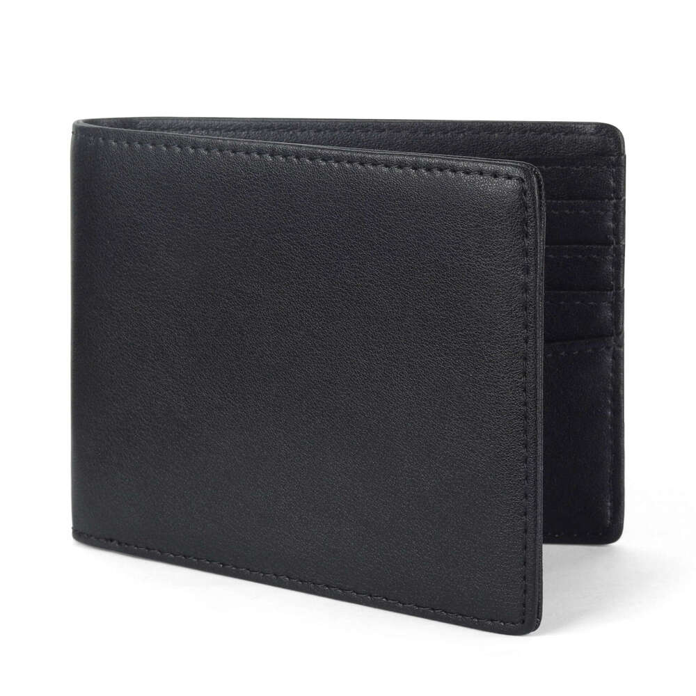 AMZZ Two Fold Open Genuine Leather, Soft Cowhide Wallet, Men's High-End Feeling 31