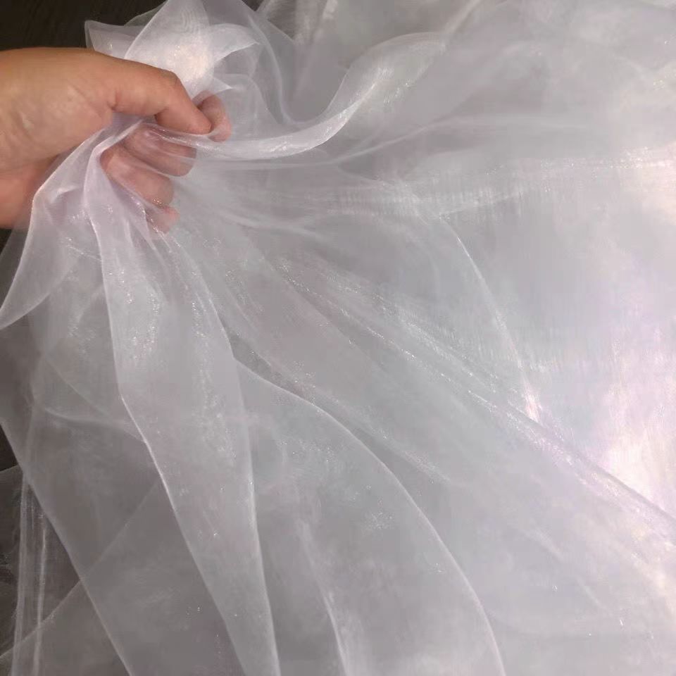 Leaf Dance Hanfu Costume with Flowing Petal Sleeves, Ethereal Sheer Top, and Pants Skirt for Classical Chinese Dance and Performance.