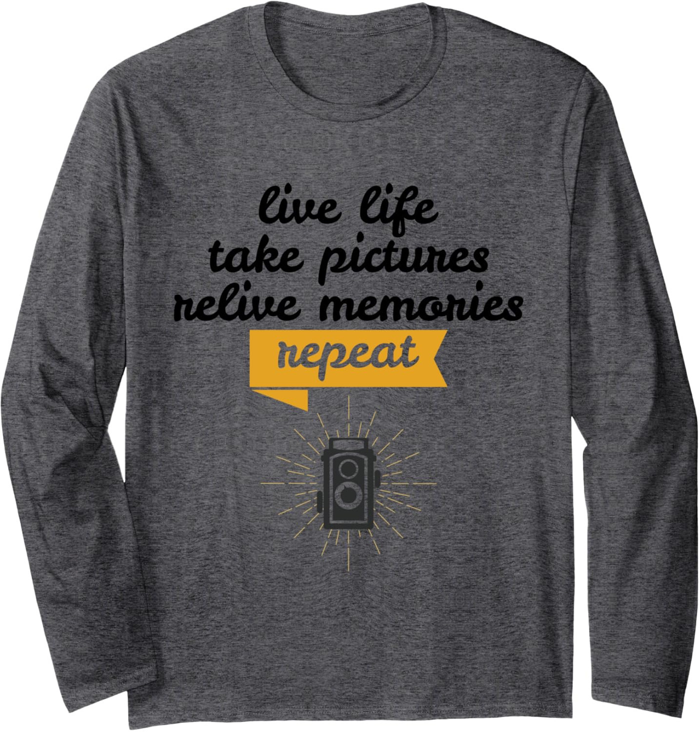 Long Sleeve Shirts for Men sweatshirt Photographer Funny Cute Journalist Gift Tee Streetwear Casual tops clothes fashion 8a