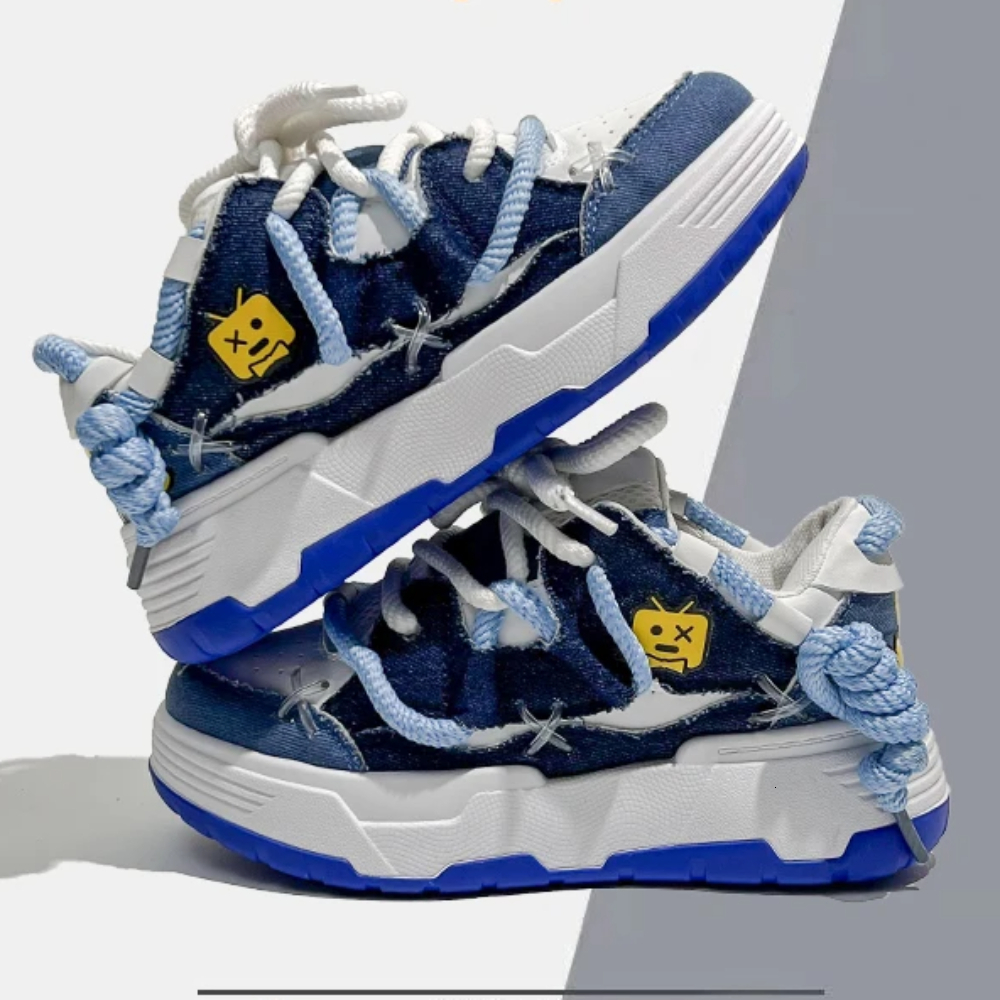 Fashion Platform Sports Women Summer New Sneakers Wide Sole Designer Shoes atos De Mujer