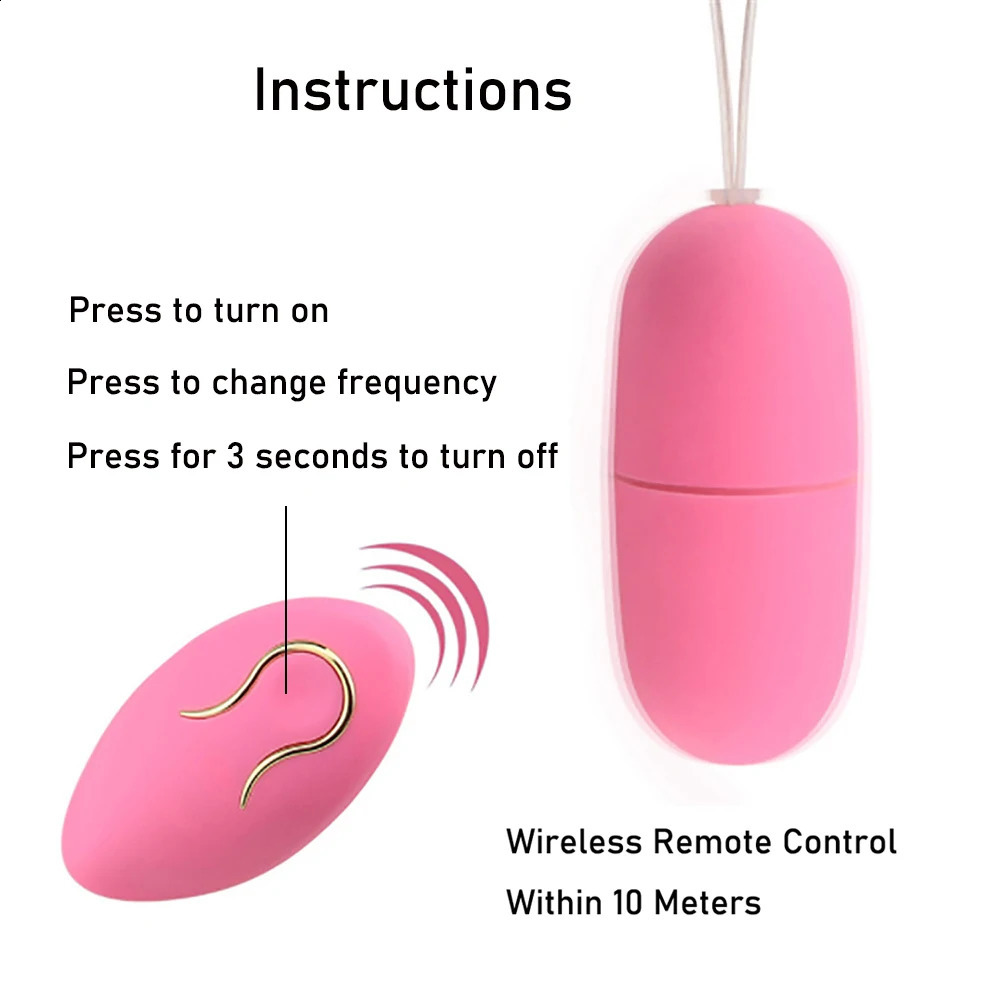 20 Frequency Modes Vibrating Egg Sex Products Massager Remote Control Masturbator Stimulate G-Spot Vibrator Sex Toys for Women 240904