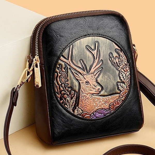 Kebi 2025 Emed Mobile Phone Premium Small Tote Bag Double-layer Casual Designer Bag Women's Crossbody Bag Small Wallet Women's Handbag