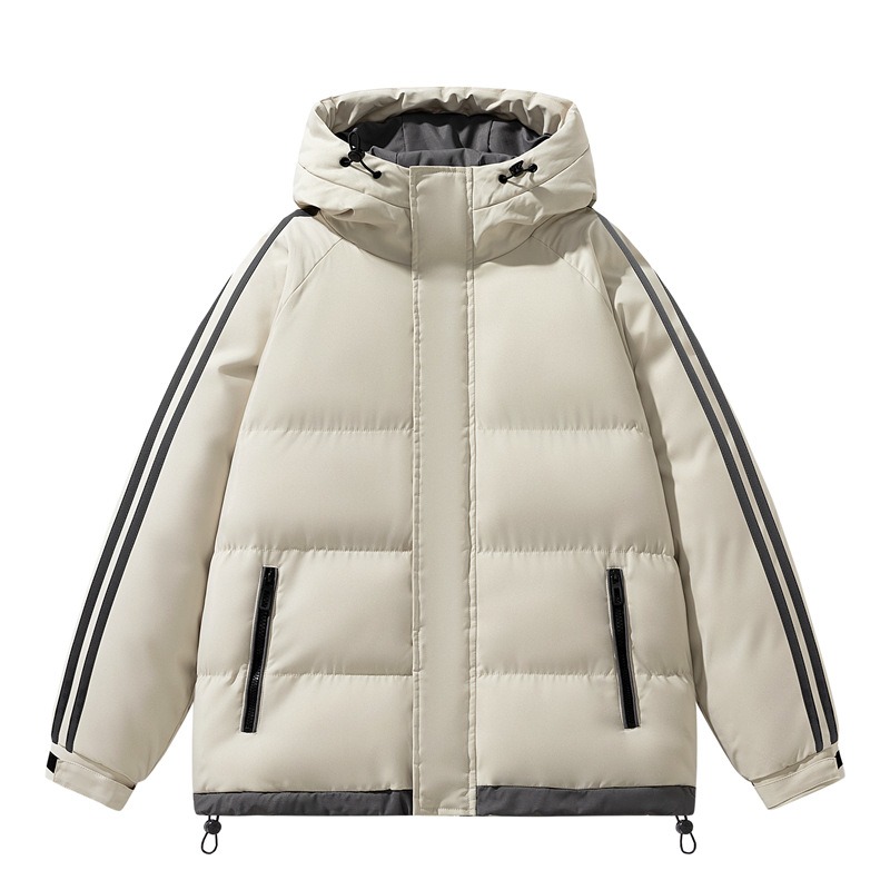 Winter Outdoor Autumn Winter Mantel New Thick Men Cotton Puffer Down Warm Jacket Cotton Coat Hooded Windbreaker Jacket jacke herren Cotton Quilted Coa