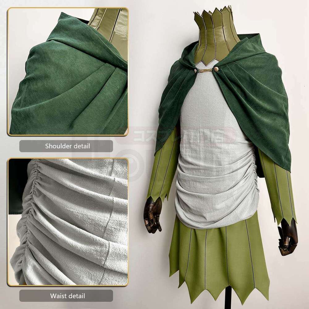 HOLOUN Delicious In Anime Mithrun Cosplay Costume Cloak Dress Tops Outfits Cos Convention Halloween Christmas Gift