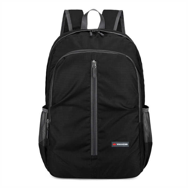 CMM Summer Backpack Outdoor Leisure Sports Backpack Lightweight Large Capacity Folding Bag
