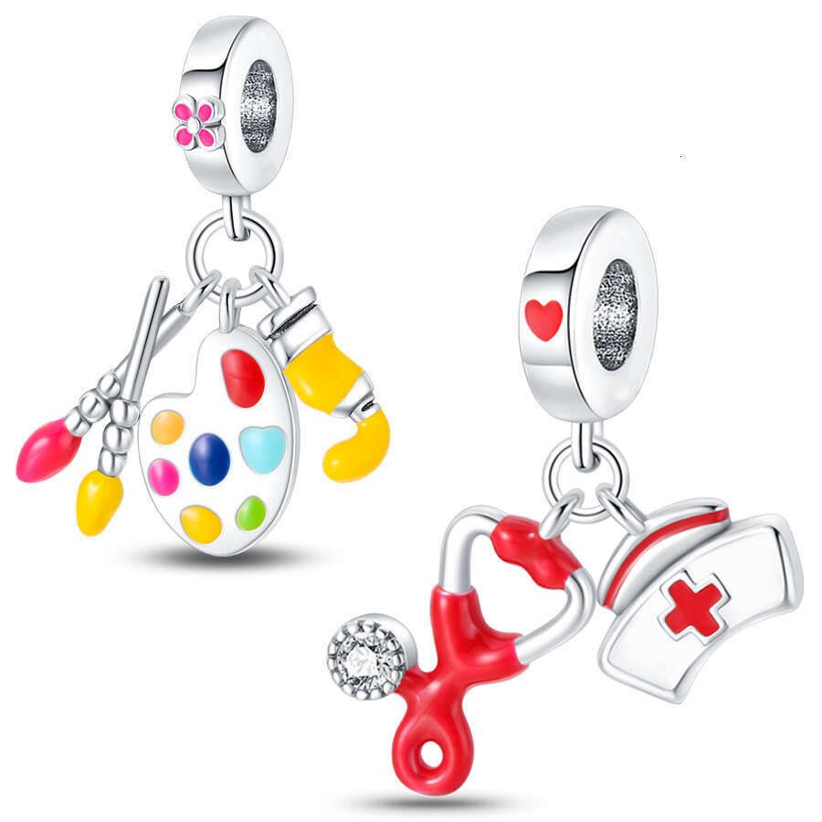 New 925 Sterling Silver Charm Professional Series beads Fit Charms Silver 925 Original Bracelet DIY Jewelry Making For women Gifts