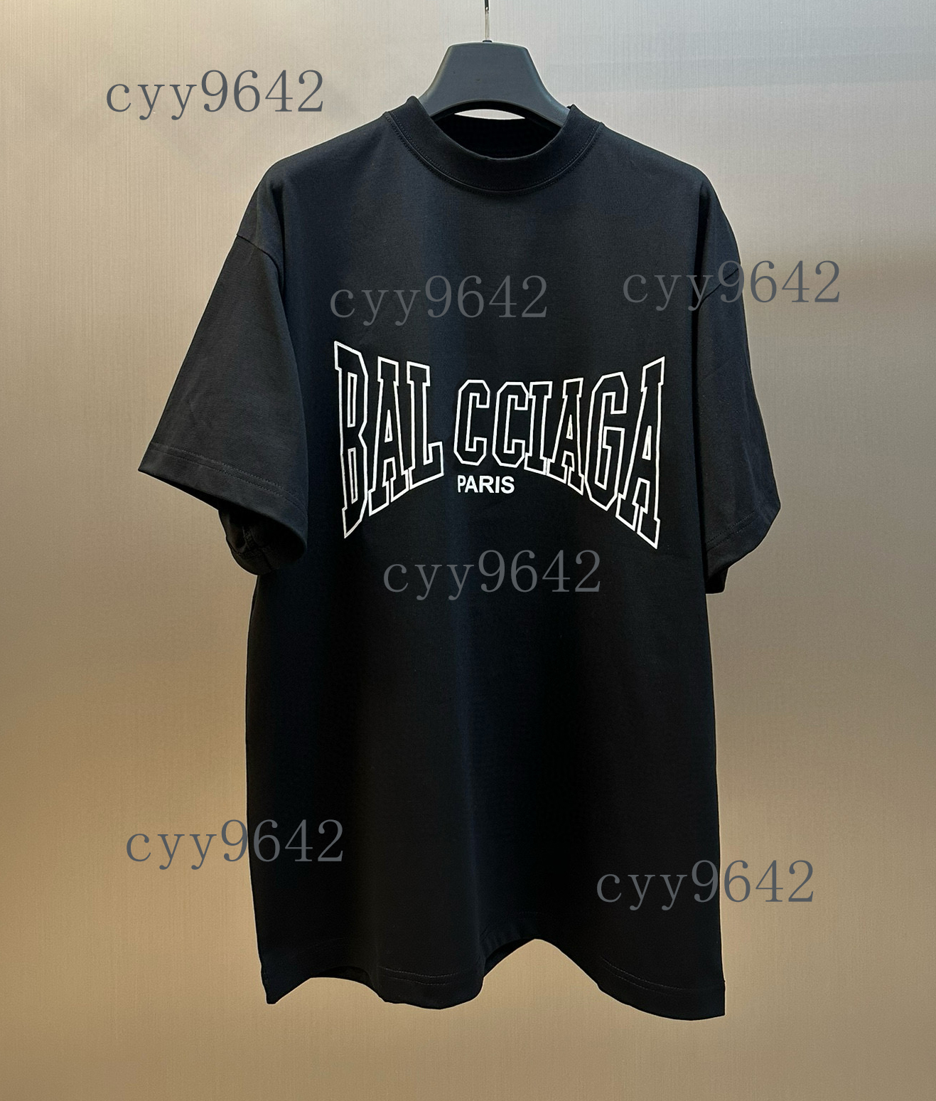 Men's Plus Tees & Polos t-shirts cyy9642 fashion Round neck embroidered and printed polar style summer wear with street pure cotton Oversized nu