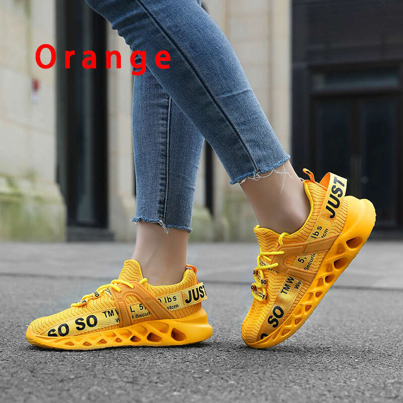 Men's And Women's Casual Sports Comfortable Breathable Mesh Walking Soft Home Tennis Shoes