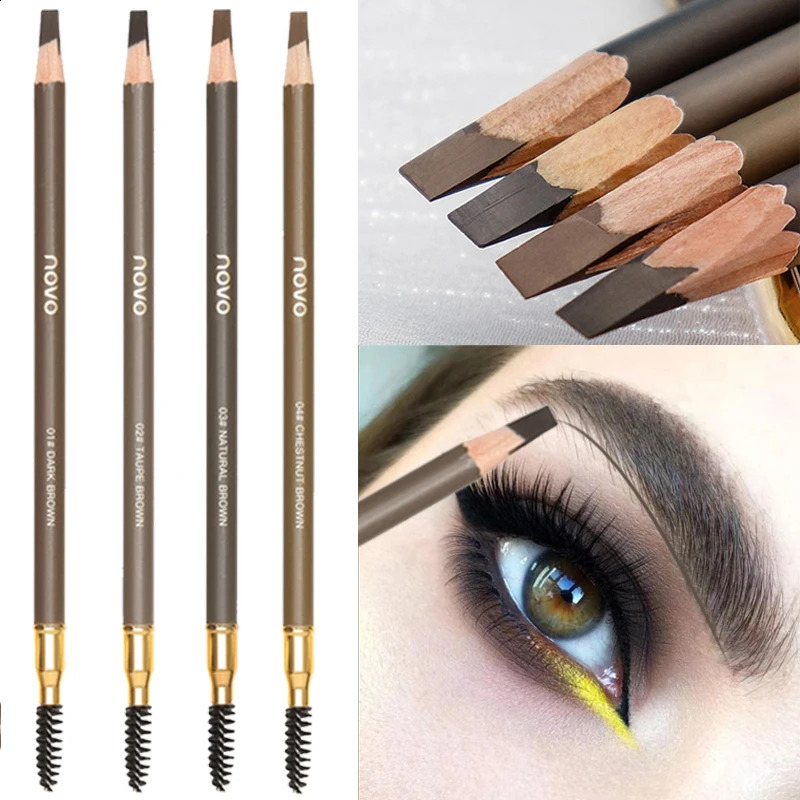 Permanent Eyebrow Pencil Professional Microblading Pencil Tattoo Waterproof Art Tint Makeup Eye Brow Pen Enhancers Cosmetic Tool 240914