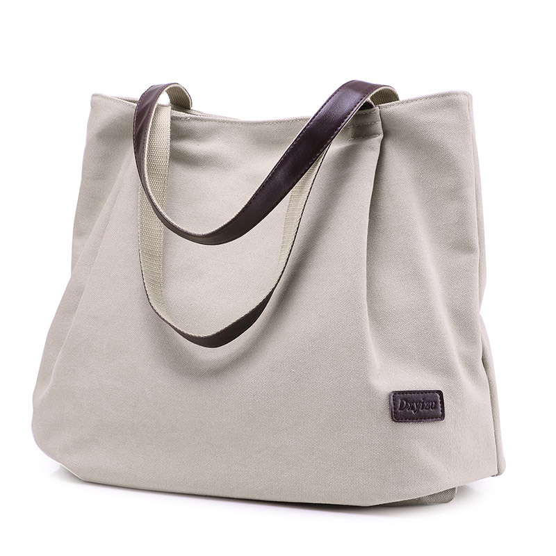 Tilorraine 2022 women's bag leisure canvas bag large capacity korean fashion simple new four seasons versatile women handbag