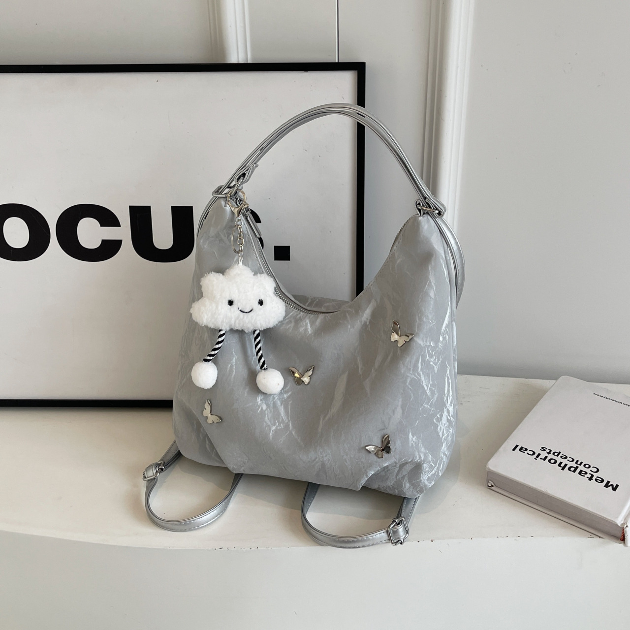 New Simple And Cute Handbag Designer Crossbody Bag With High-end Texture Large Capacity Crossbody Body Summer Niche Simple Handheld Shoulder Bag Handb