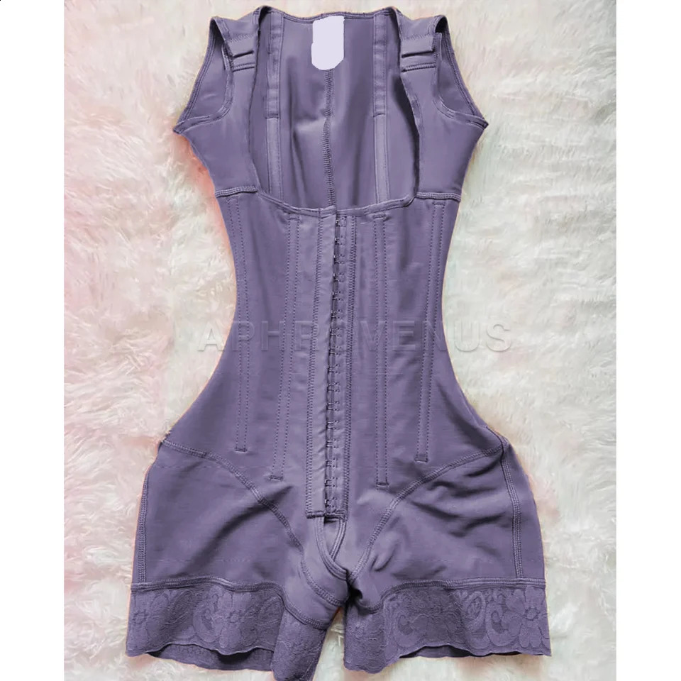Fajas Colombia high compression weight loss suit with bone waist trainer body shaping surgery hip lift body shaping device 240913