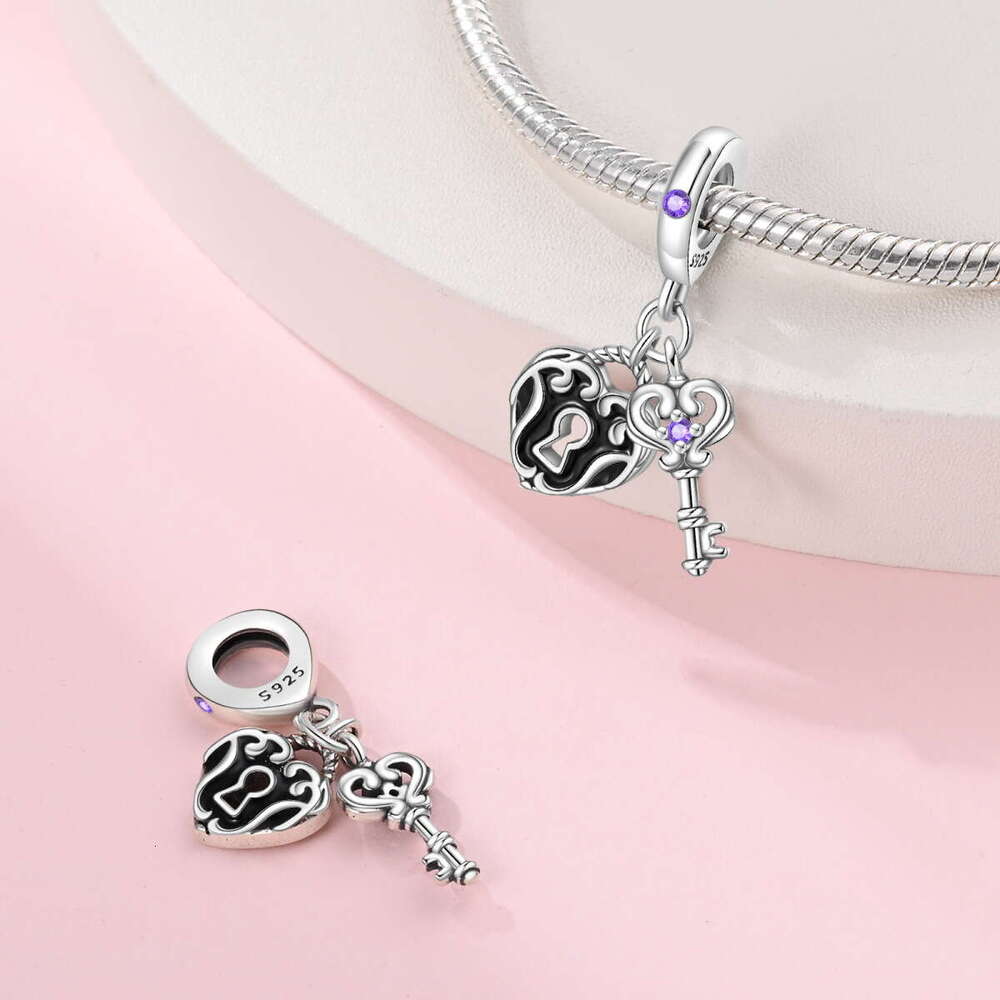 925 Sterling silver Self designed Charms Pendant Fit bracelet DIY jewelry accessories bracelet